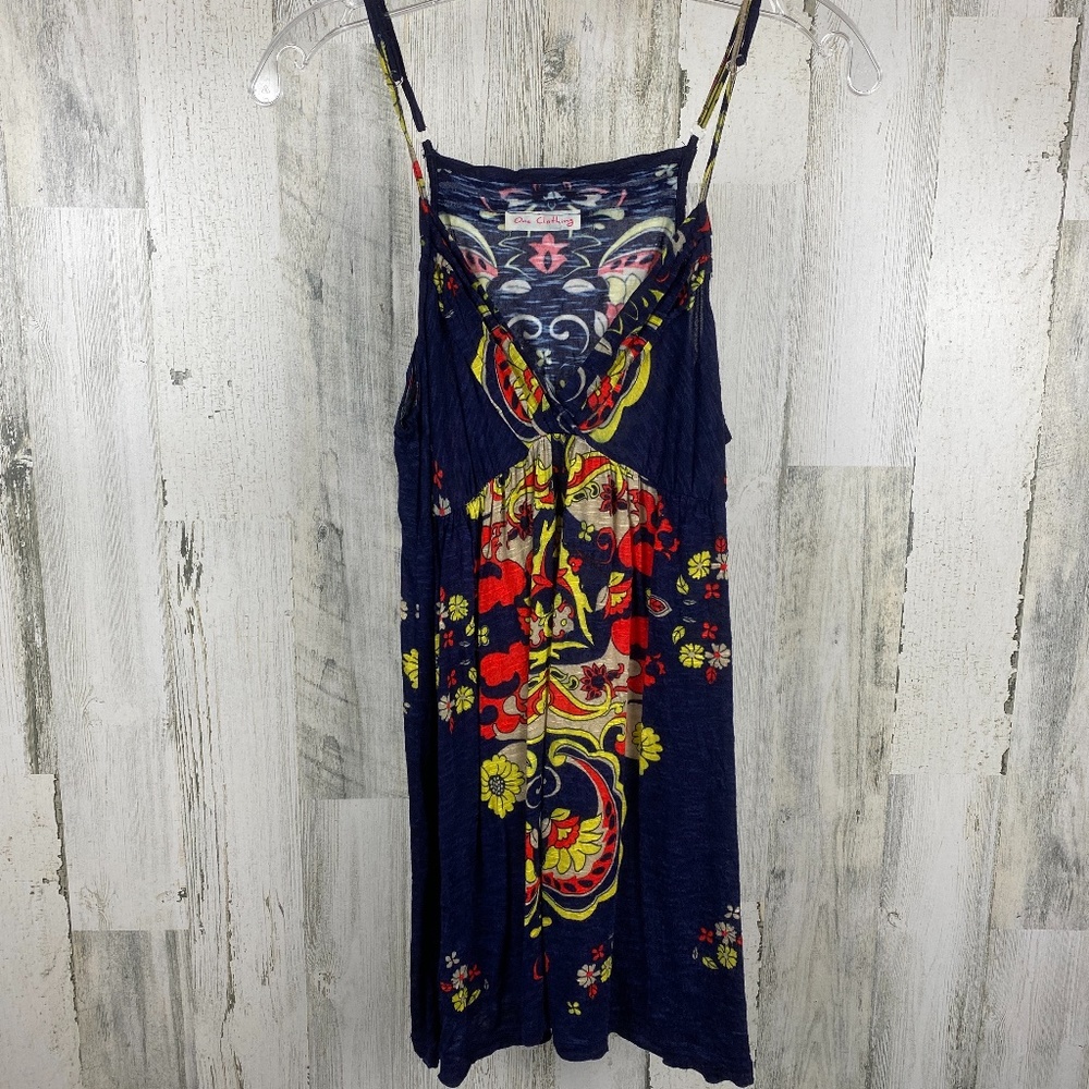 One Clothing blue cami long tank. Size Medium